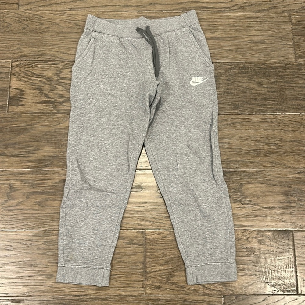 Nike sweat pants.  Size L